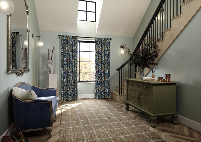 Paloma, Indigo - Made to Measure Curtain - Image 7